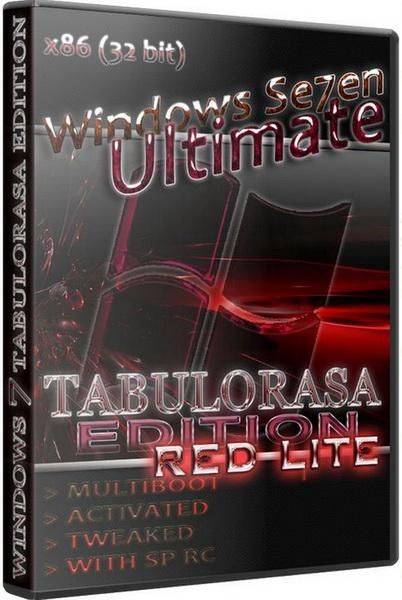 Windows 7 Ultimate x86 Tabulorasa Edition (v1.1 RED LITE)