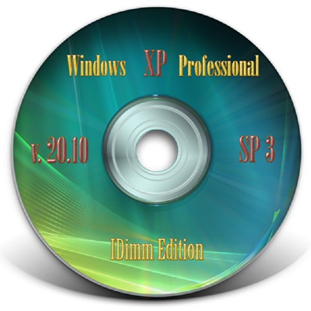 Windows XP SP3 IDimm Edition Full 20.10 (VLK/2010/RUS)