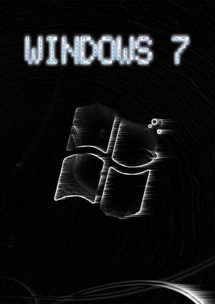 Windows 7 Black & White Ultimate by AMJ (x86/ENG/RUS/LP/2010)