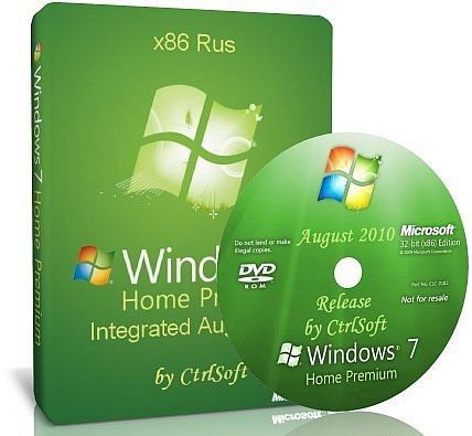 Microsoft Windows 7 Home Premium x86 Rus