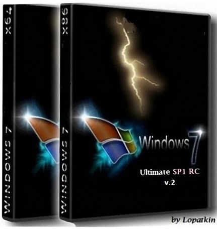 Windows 7 Ultimate 7601.17105 SP1 RC v.721 x86/x64 RU v. 2
