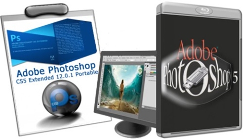 Adobe Photoshop (CS5 Extended 12.0.1 Portable Rus)