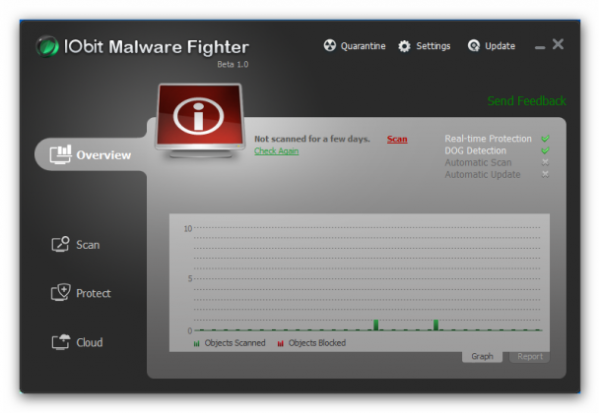 IObit Malware Fighter 1.0 Beta